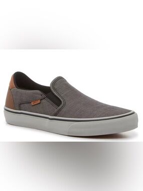 Vans New In 📦 Slip-On Loafers in Gray, 2 Size Available, Men’s Sz 10.5 & Sz 12